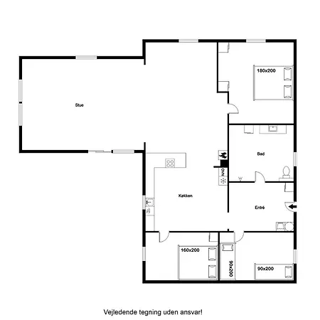 Vakantiehuis Lovely With Fenced Plot, 300 Meters From The North Sea In Thy Lild Strand