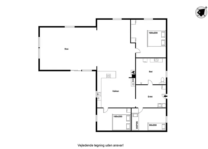 Сasa de vacaciones Lovely With Fenced Plot, 300 Meters From The North Sea In Thy Lild Strand